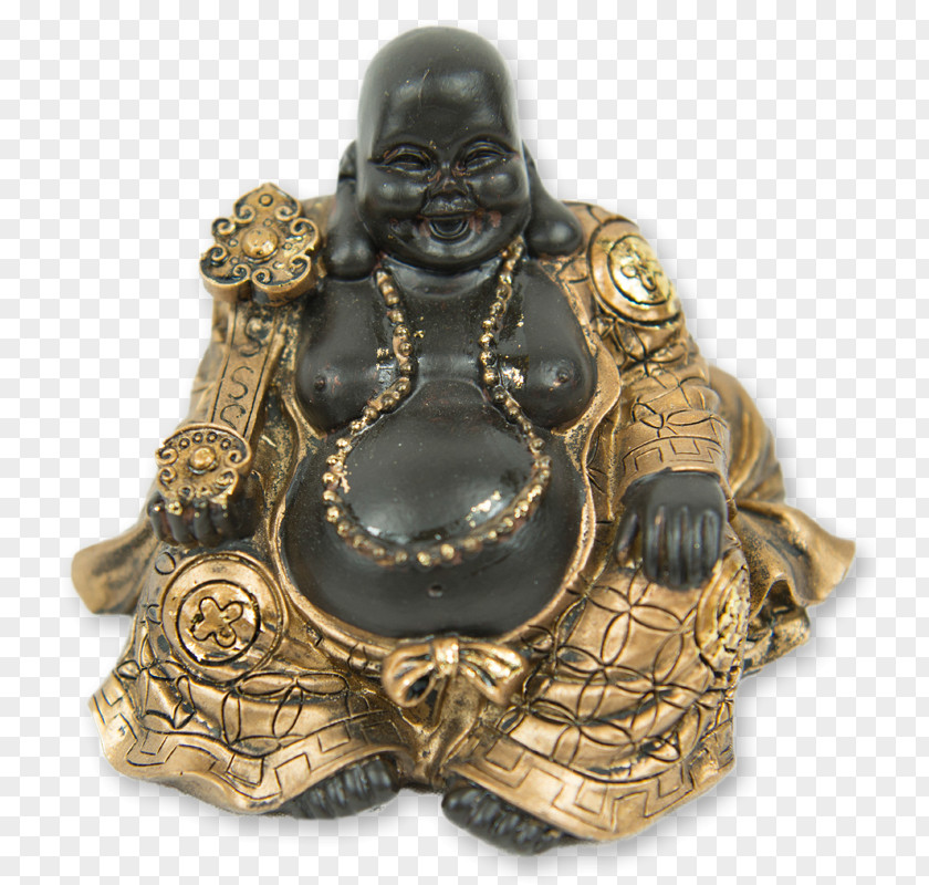 Samurai Geisha Statue 01504 Bronze PNG