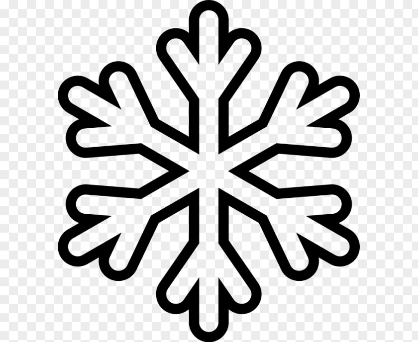 Transparent Snowflake Clip Art PNG