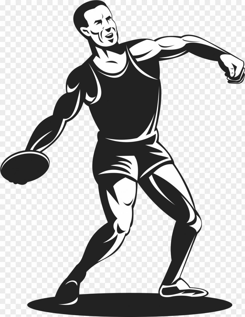 Discus Track And Field Athletes Throw Athlete Athletics Stock Photography PNG