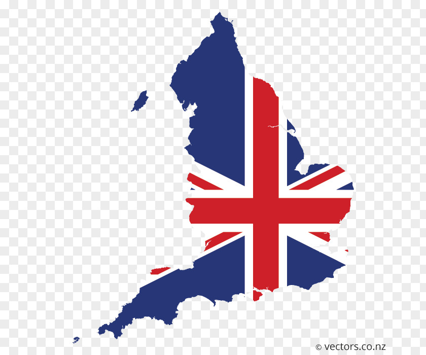 England World Map Vector PNG