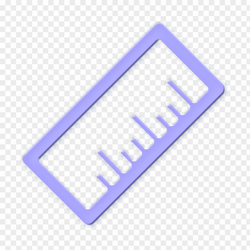 Rectangle Ruller Icon Measure Office Precision PNG