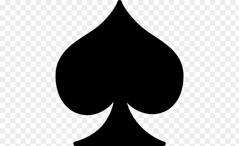 Symbol Ace Of Spades Playing Card PNG