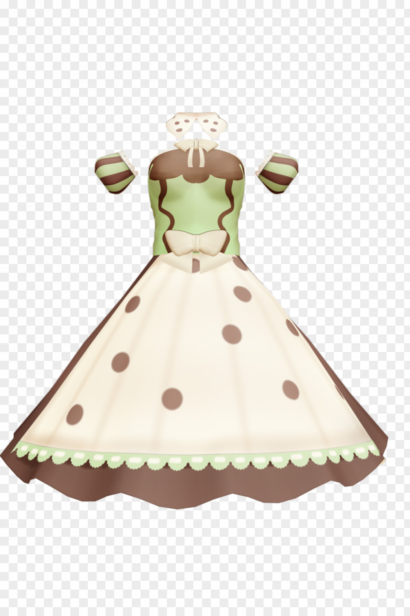Dress Polka Dot Costume Design PNG