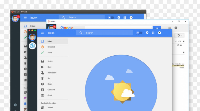 Gmail Inbox By Email Client PNG