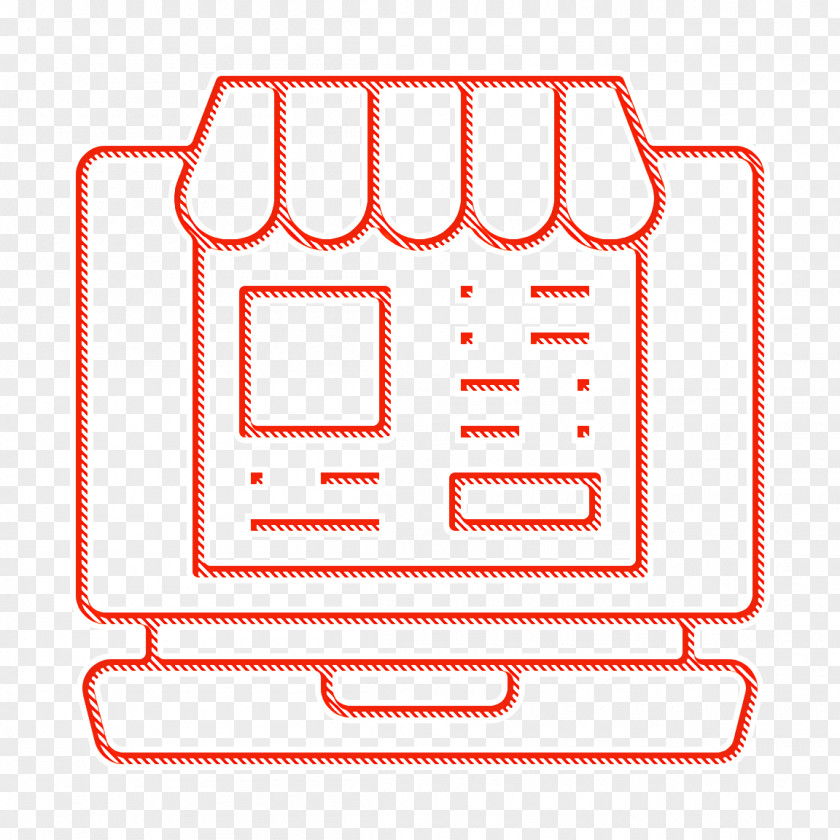 Shopping Icon Online Laptop PNG