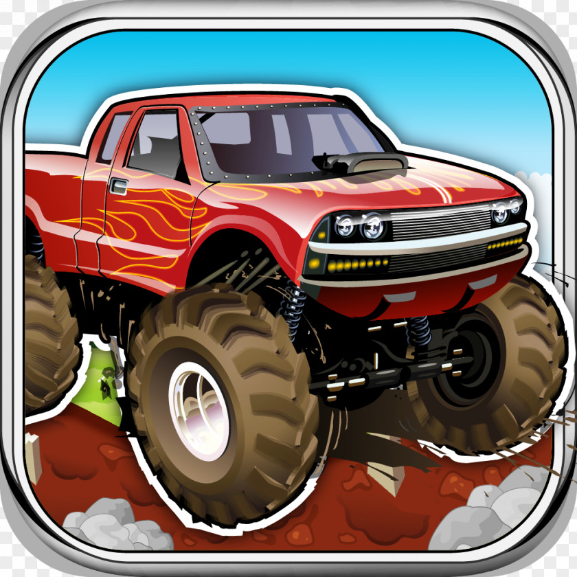 Car Tire Monster Truck Off-roading PNG