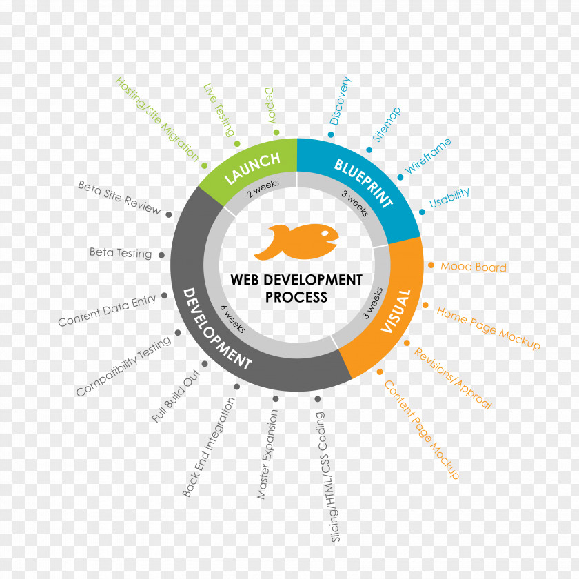 Development Cycle Organization Diagram Logo Brand Audit PNG