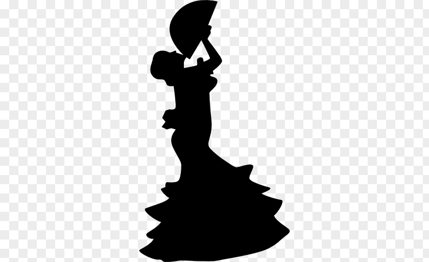 Flamenco Dancer Silhouette PNG