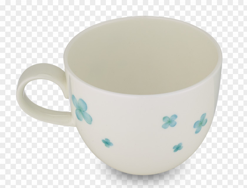 Scattered Petals Tableware Coffee Cup Mug Saucer Ceramic PNG