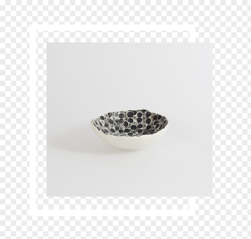 Small Bowl White Dipping Sauce Black Table PNG