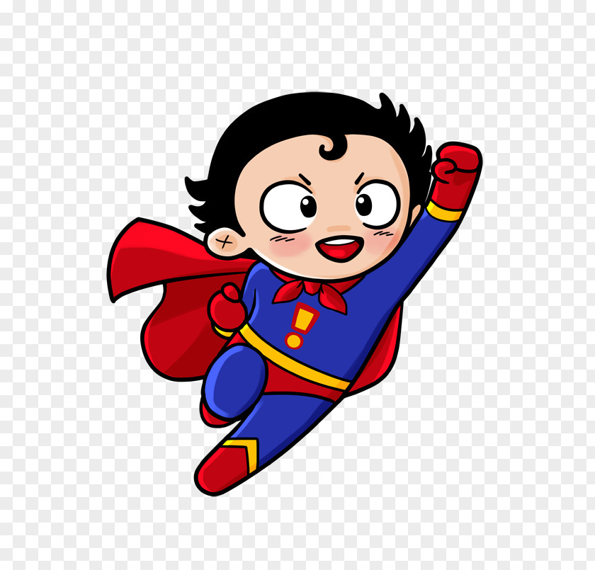 Superman Superhero T-shirt Family PNG