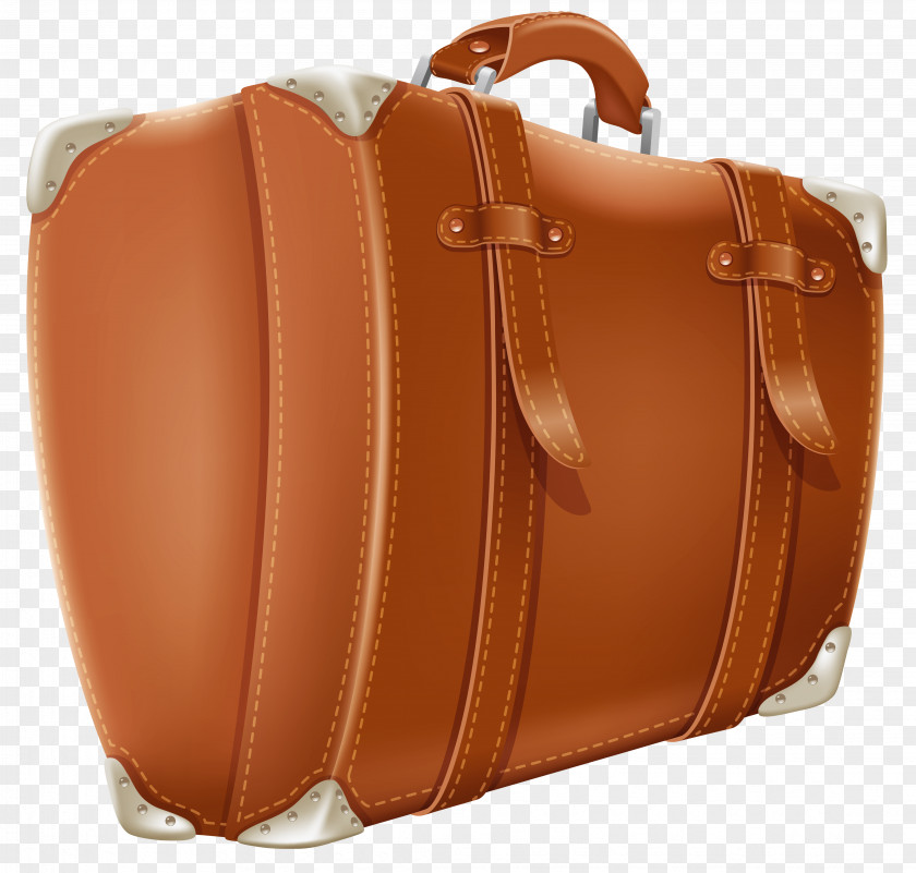 Transparent Brown Suitcase Clipart Picture Baggage Clip Art PNG