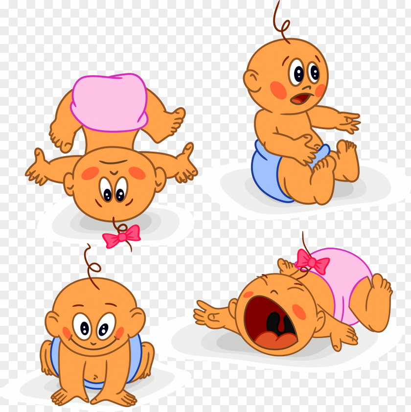 Baby Euclidean Vector Illustration PNG
