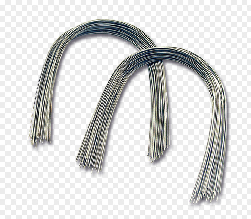 Orthodontic Archwire Stainless Steel Metal PNG