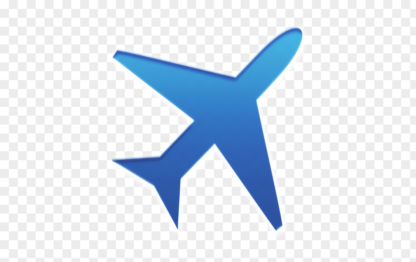 Symbol Star Airplane Icon PNG