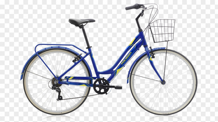 Blue Polygon City Bicycle Bikes Mountain Bike Cranks PNG