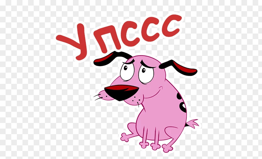 Dog Shirley The Medium Eustace Bagge Drawing Courage PNG