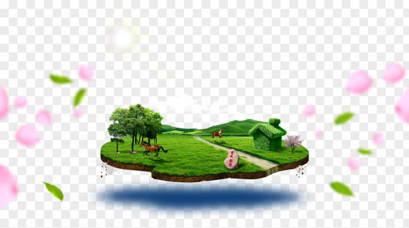 Floating Island PNG