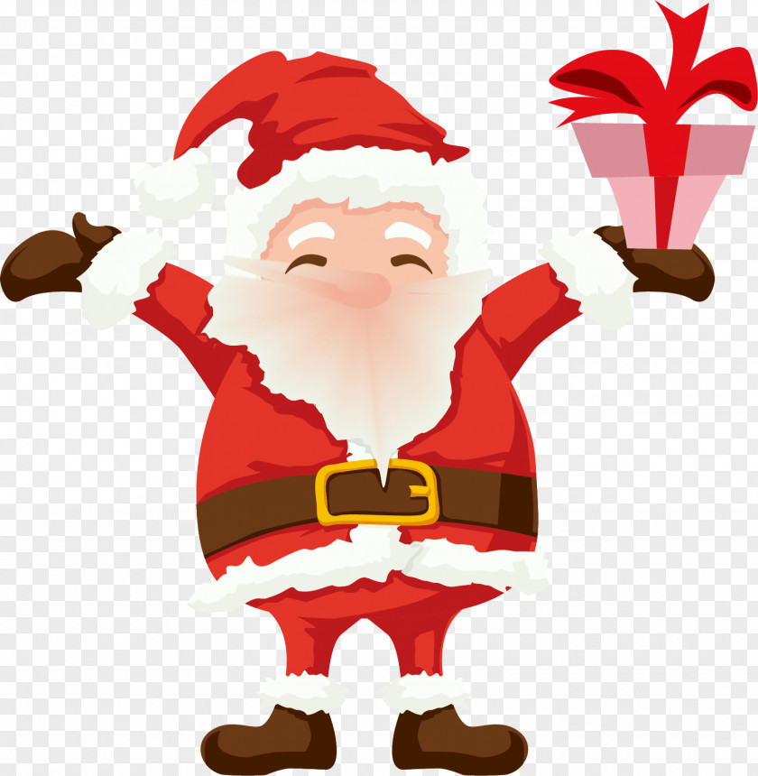 Santa Belt Claus Christmas Day Tree Image Holiday PNG