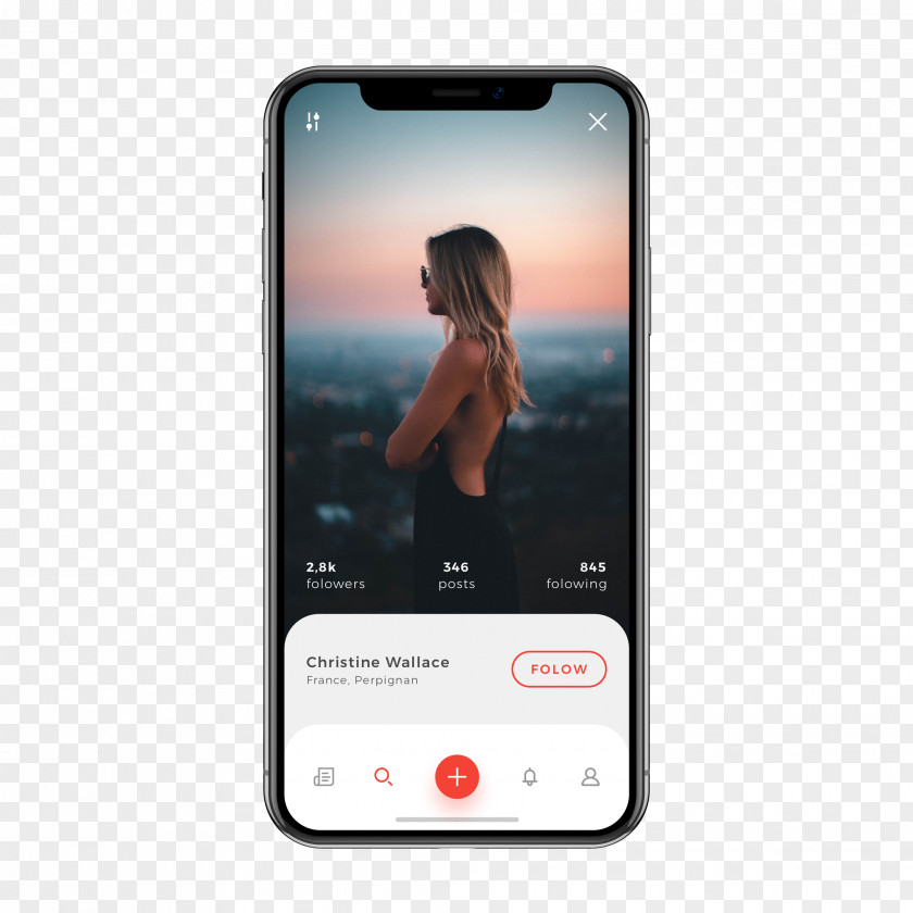 App Phone IPhone X User Interface Design PNG