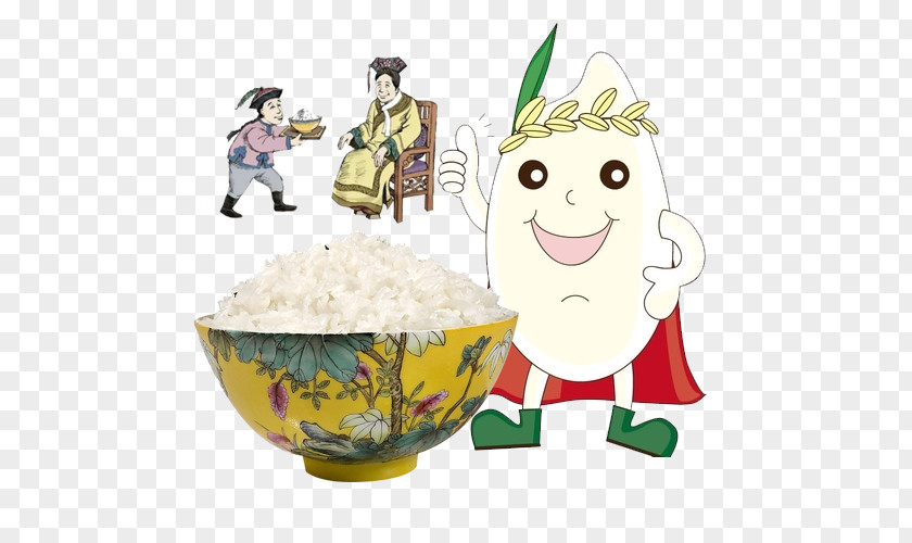 Cartoon Rice Congee Animation Drawing PNG