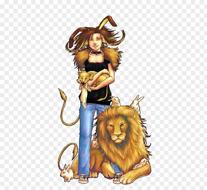 Fiery Lion Wallpaper Big Cat Cartoon PNG