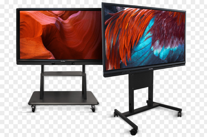 LCD Television Computer Monitors Flat Panel Display Interactivity Set PNG