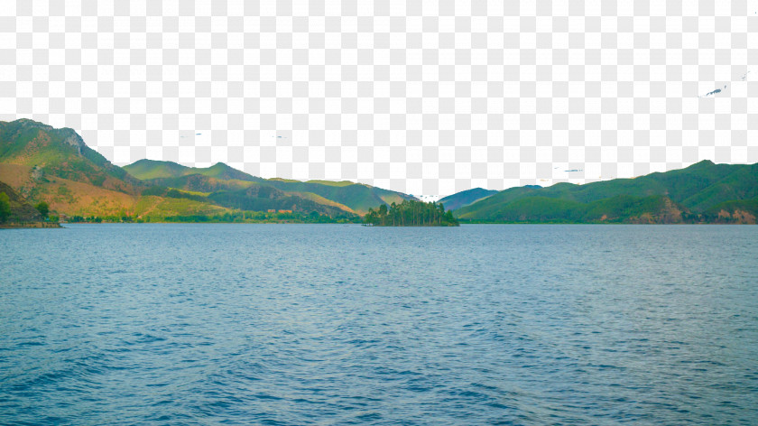 Lugu Lake Rigby Peninsula Nine District Loch Water Resources Inlet Sky PNG