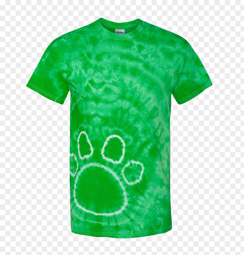 Printing And Dyeing T-shirt Tie-dye Clothing Sleeve PNG