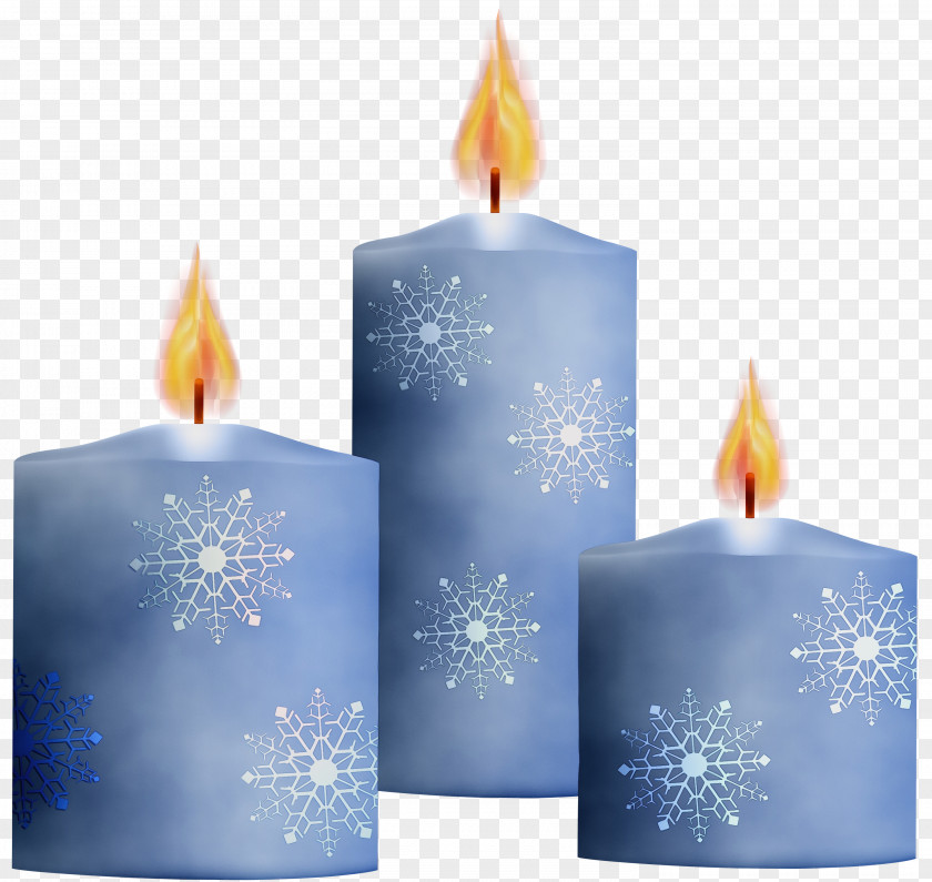 Christmas Decoration Flameless Candle PNG