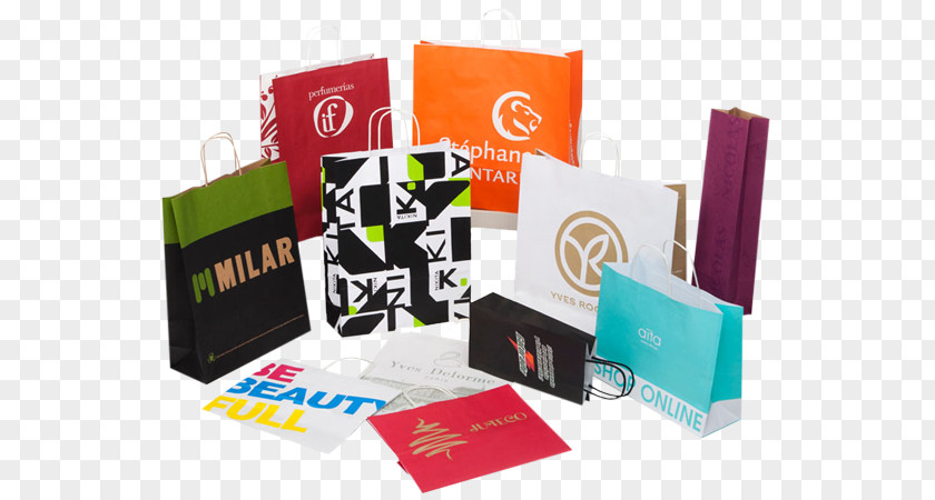 Offset Impresion Paper Bag Plastic Printing PNG