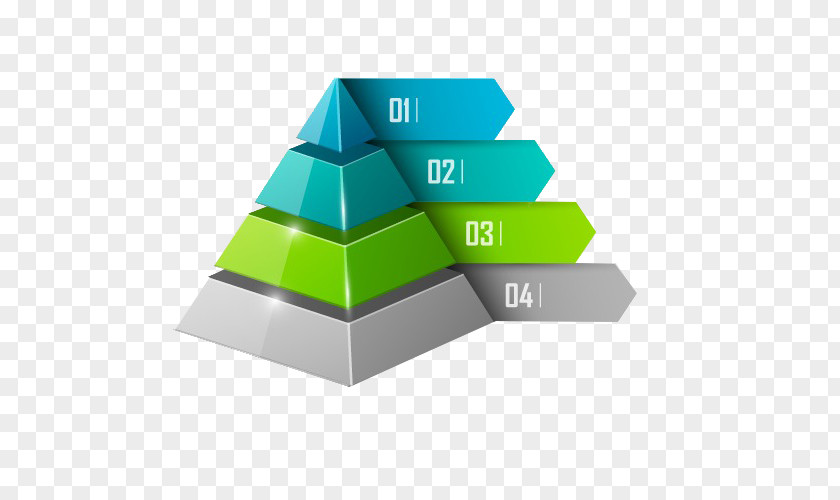 Pyramid PPT Element Diagram Information Icon PNG