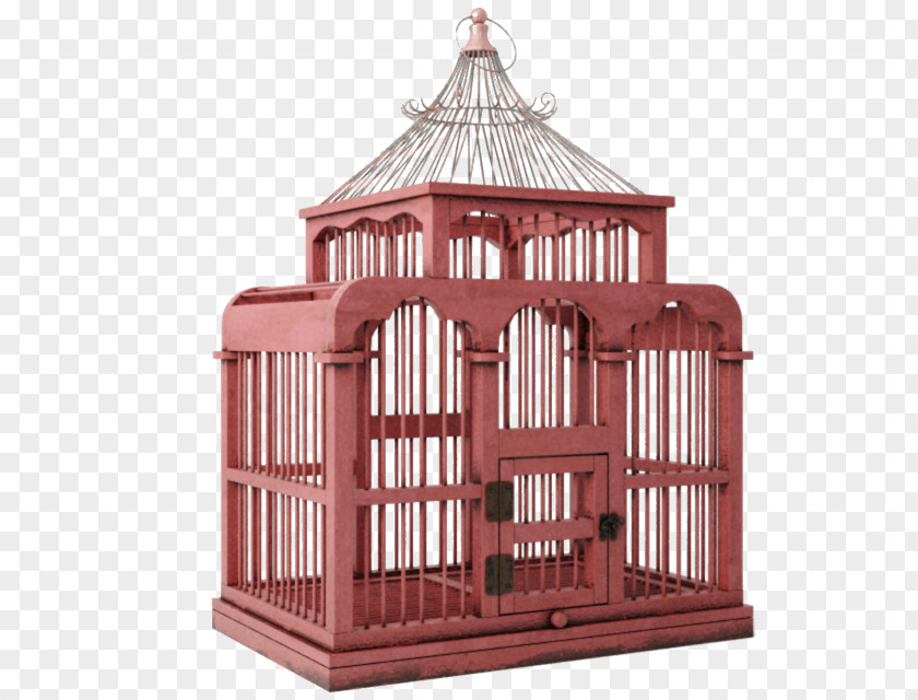 Red Castle Iron Cage 3D Computer Graphics PNG