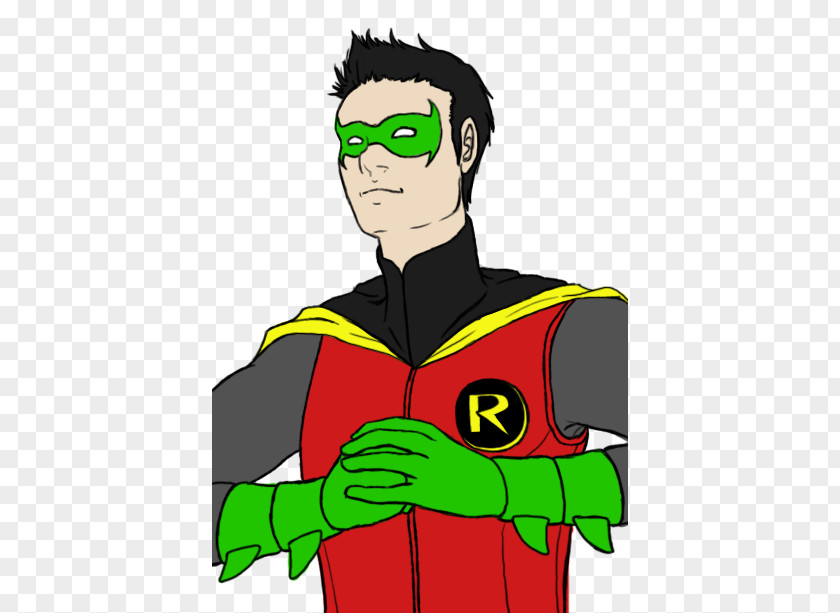 Damian Wayne Superhero Glasses Male Clip Art PNG