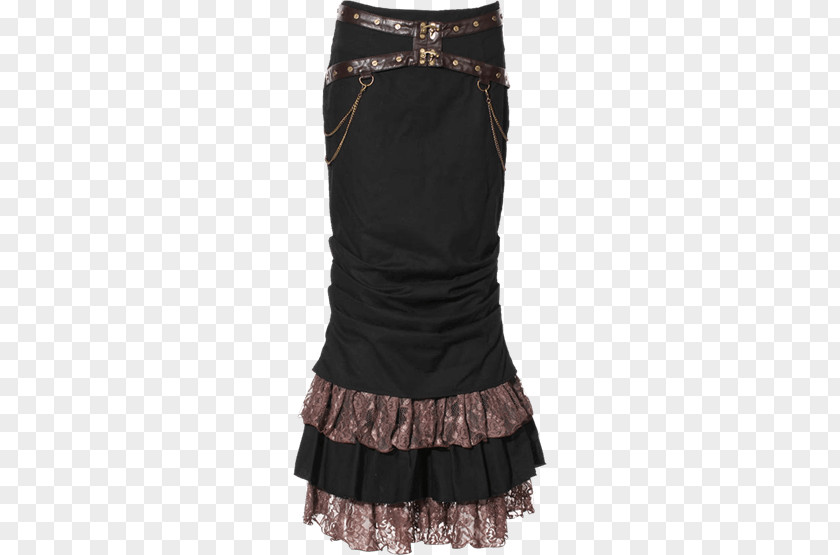 Long Skirt Victorian Era Gothic Fashion Goth Subculture Steampunk PNG