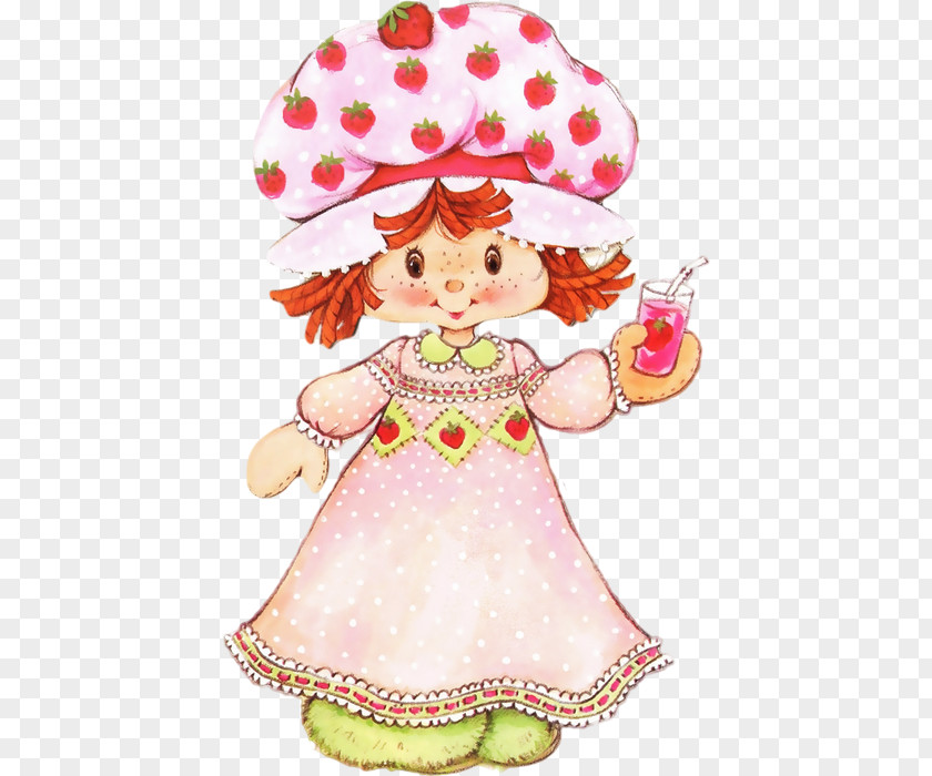 Doll Strawberry Shortcake Paper PNG