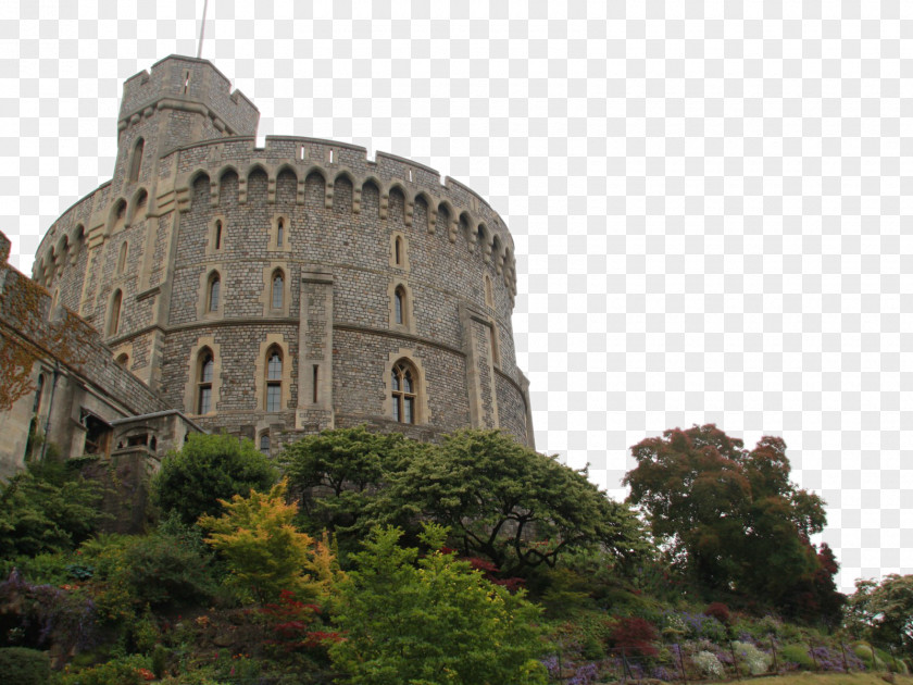 England Windsor Castle Landscape British Royal Family Building PNG