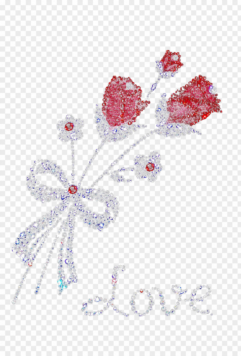 Flower Floral Design Bouquet Imitation Gemstones & Rhinestones LiveInternet PNG