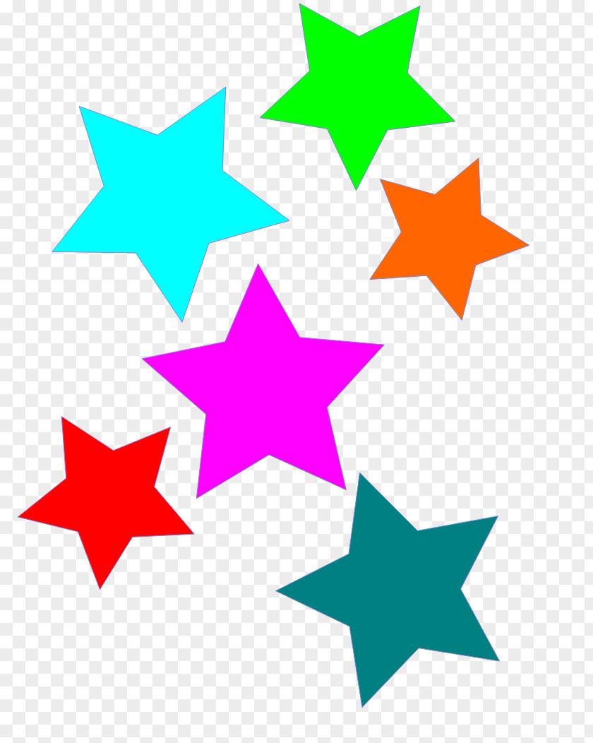 Free Star Cliparts Cluster Content Clip Art PNG
