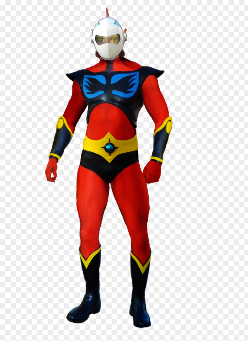 Grendizer Superhero Suit Actor Costume PNG