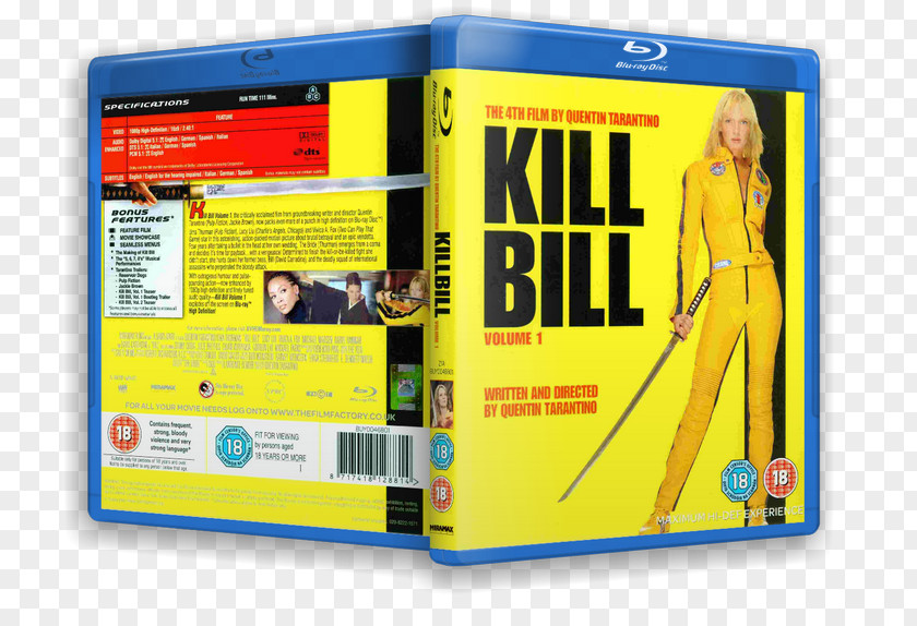 Kill Bill Blu-ray Disc The Bride Crazy 88 Member #2 Film PNG