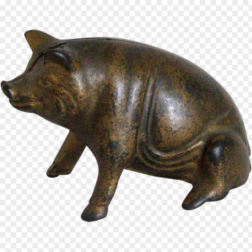 Pig Bronze Sculpture Snout PNG