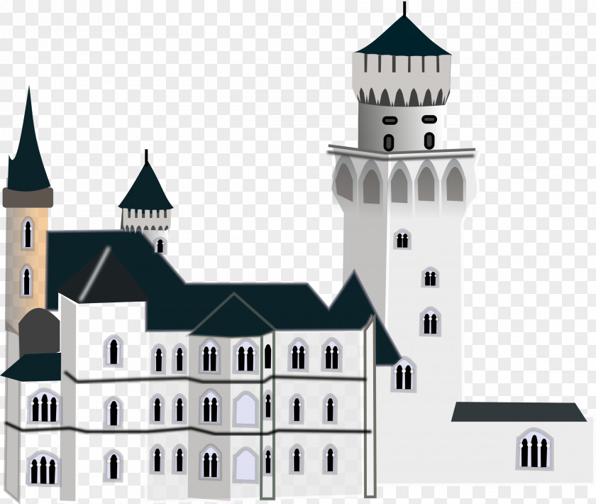 Castle Neuschwanstein Clip Art PNG