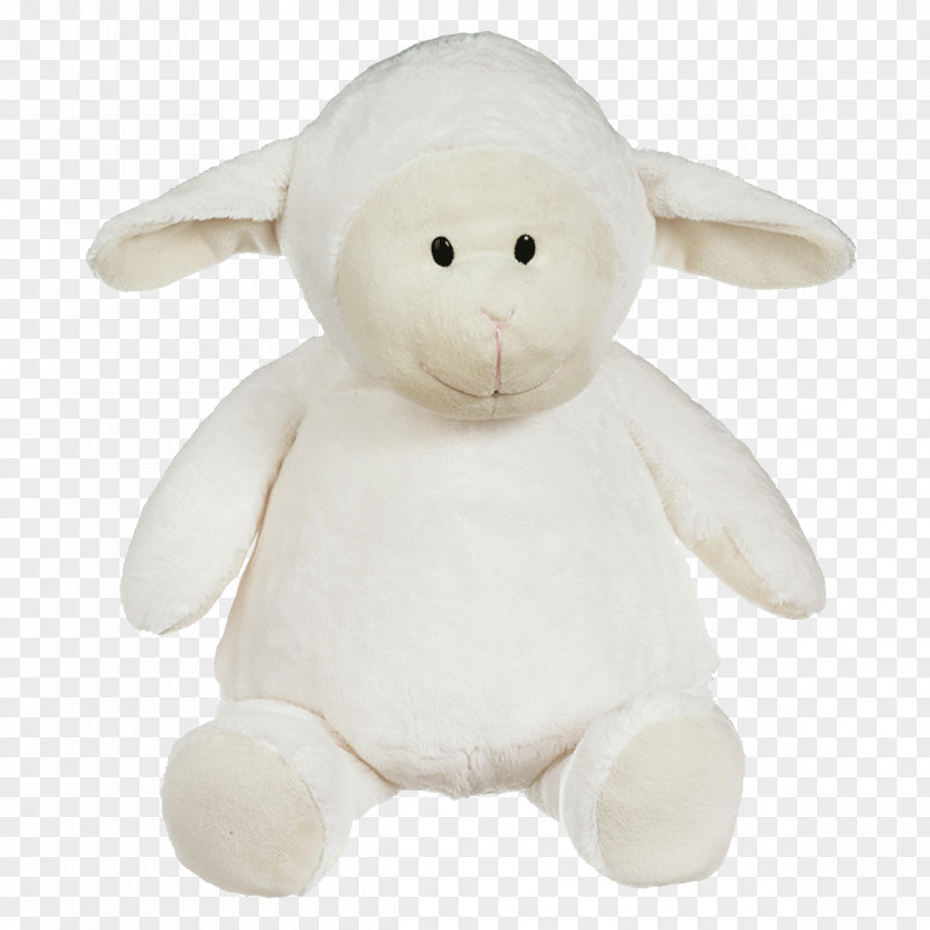 Lamb Embroidery Stuffed Animals & Cuddly Toys Textile Birthday Sewing PNG