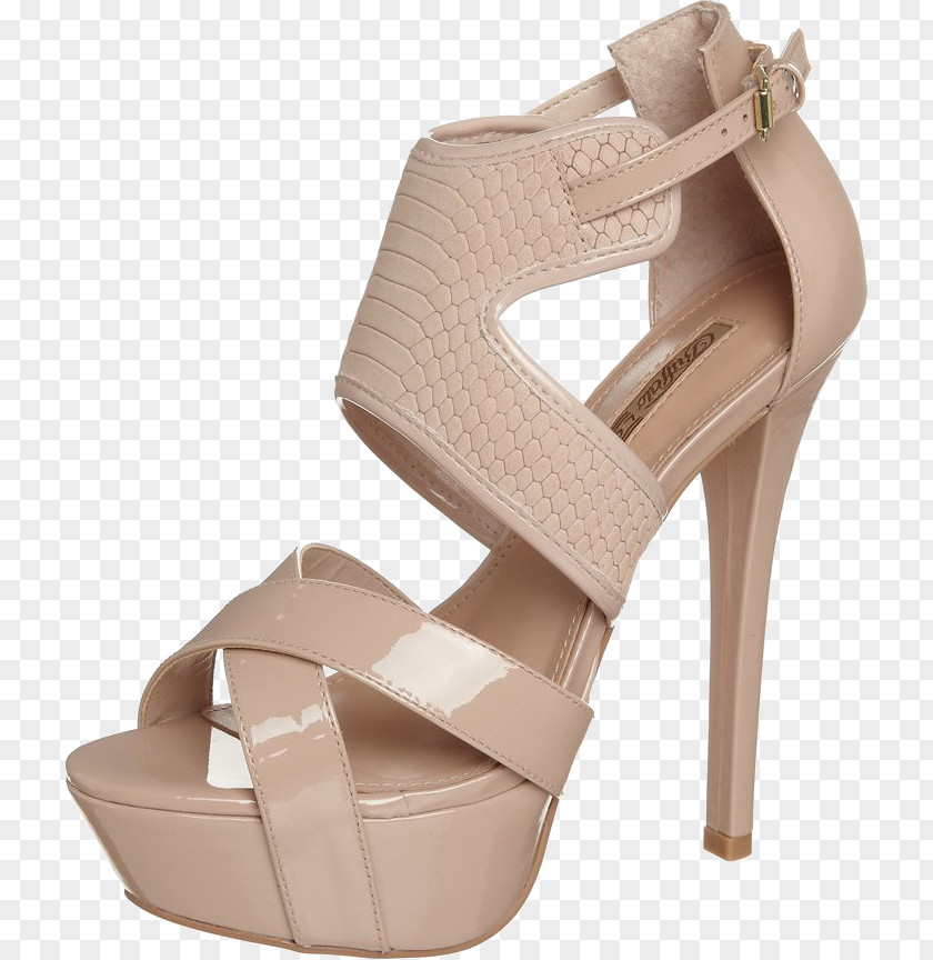 Sandal High-heeled Shoe Stiletto Heel PNG