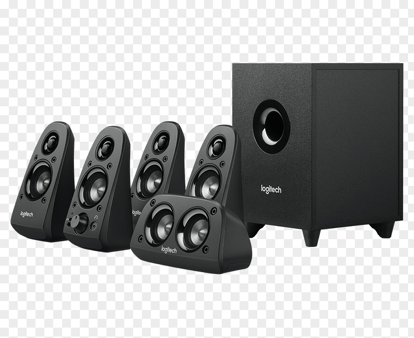 Surround 5.1 Sound Loudspeaker Computer Speakers Subwoofer PNG