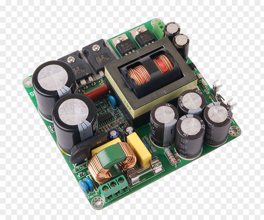 Alimentation Power Converters Electronic Component Electronics Engineering Microcontroller PNG