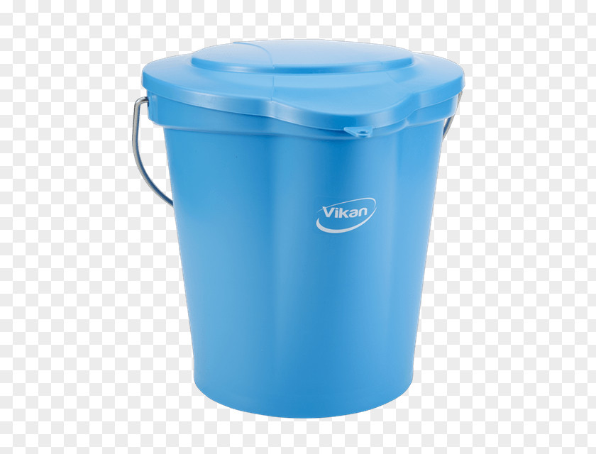 Kante Plastic Lid Blue Bucket Mug PNG