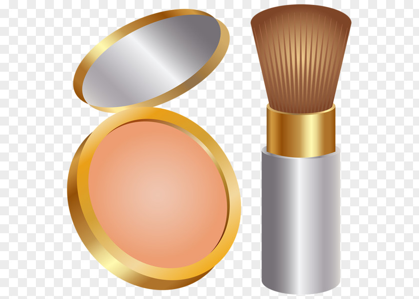 Powder Makeup Brush Cosmetics Face Clip Art PNG