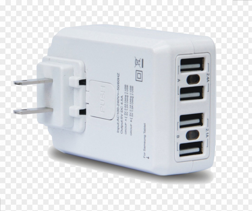 Wall Charger AC Adapter Power Converters Electronics PNG